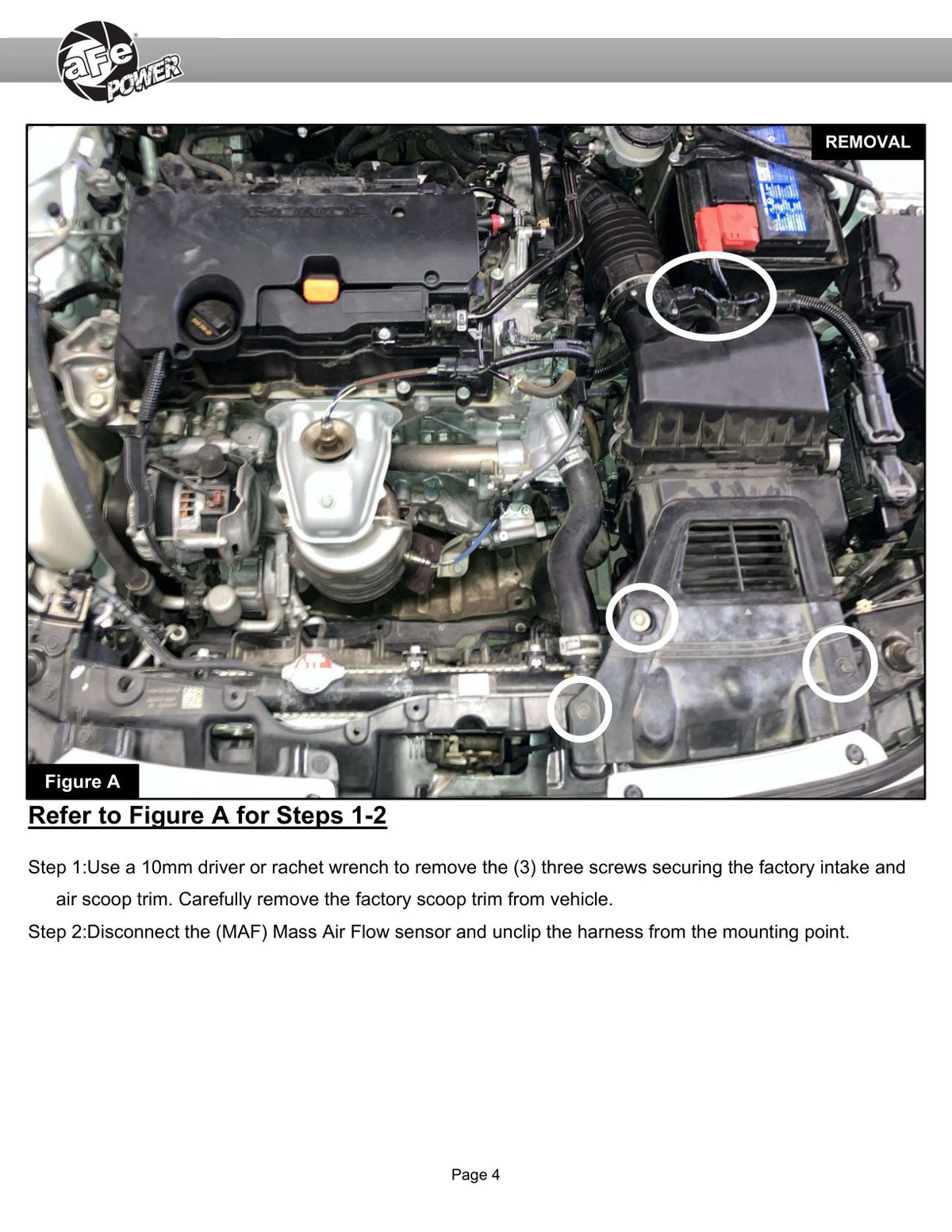 aFe Momentum CAI | Honda Civic FC/XX/XX (16-26) (56-70068D)
