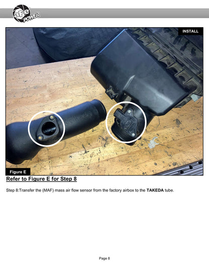 aFe Takeda Momentum Cold Air Intake System | Honda Civic 2.0L L4 (22-25) (56-70068R)