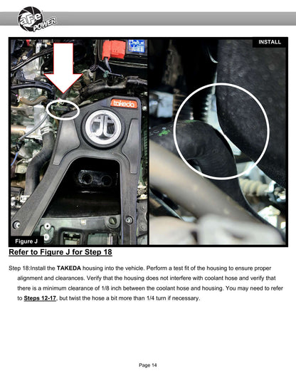 aFe Takeda Momentum Cold Air Intake System | Honda Civic 2.0L L4 (22-25) (56-70068R)