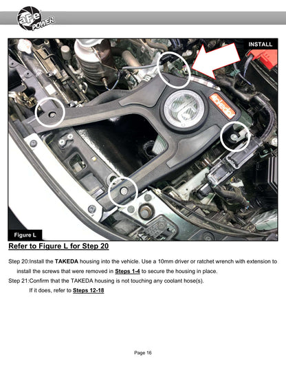 aFe Takeda Momentum Cold Air Intake System | Honda Civic 2.0L L4 (22-25) (56-70068R)