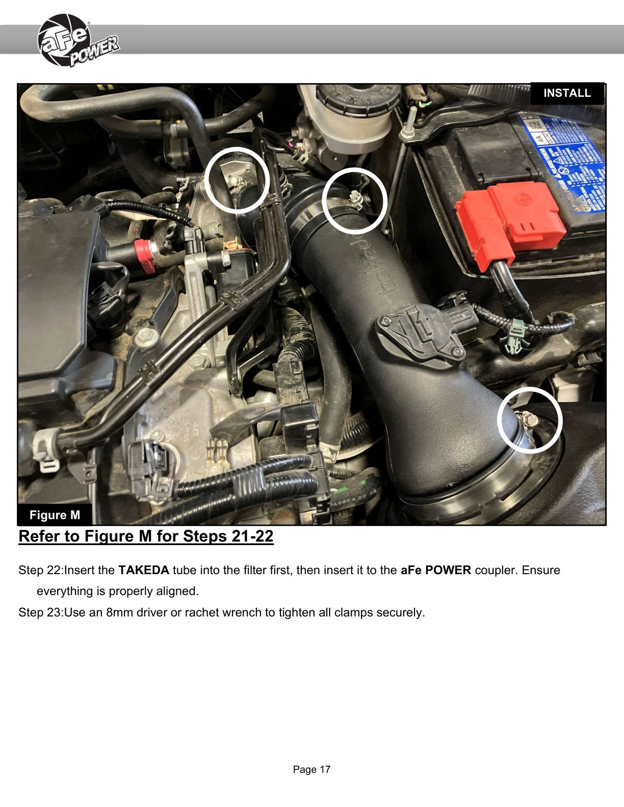 aFe Takeda Momentum Cold Air Intake System | Honda Civic 2.0L L4 (22-25) (56-70068R)