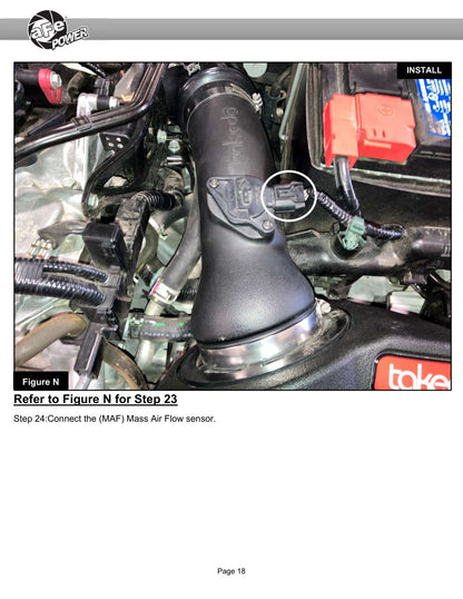 aFe Takeda Momentum Cold Air Intake System | Honda Civic 2.0L L4 (22-25) (56-70068R)