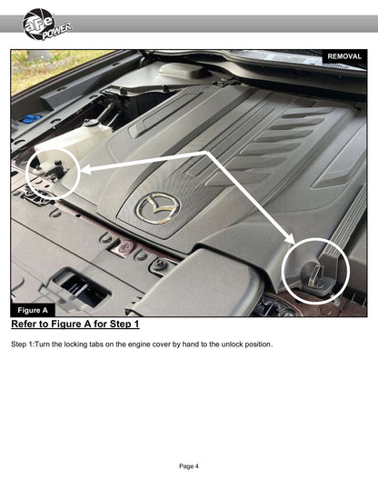 aFe Takeda Sealed Intake w/ Pro DRY S Filter Mazda CX-90 24-25 L6-3.3L (t)