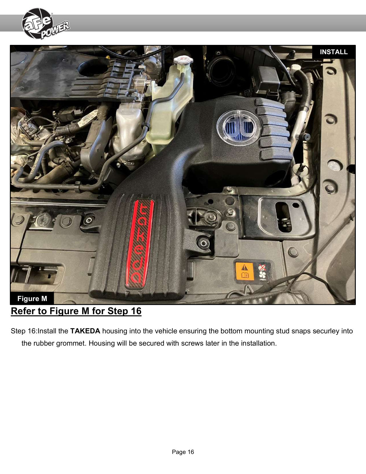 aFe Takeda Sealed Intake w/ Pro DRY S Filter Mazda CX-90 24-25 L6-3.3L (t)