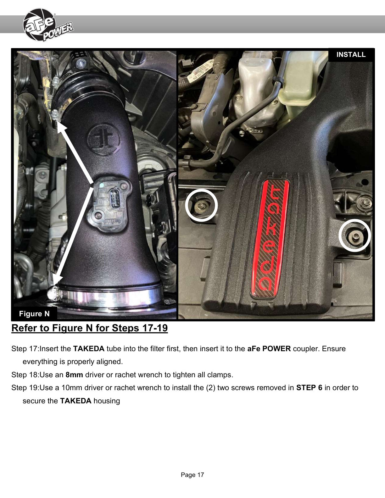aFe Takeda Sealed Intake w/ Pro DRY S Filter Mazda CX-90 24-25 L6-3.3L (t)