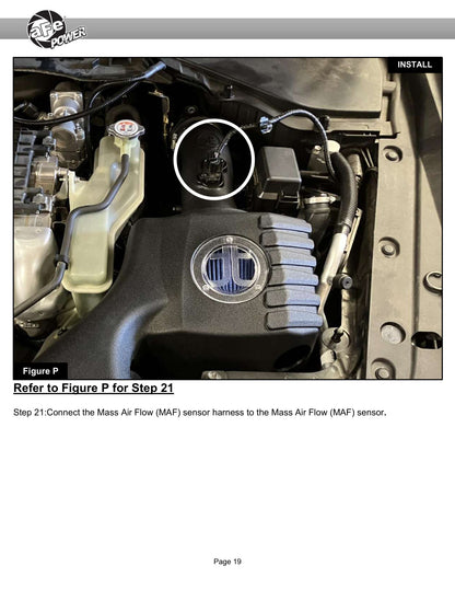 aFe Takeda Sealed Intake w/ Pro DRY S Filter Mazda CX-90 24-25 L6-3.3L (t)
