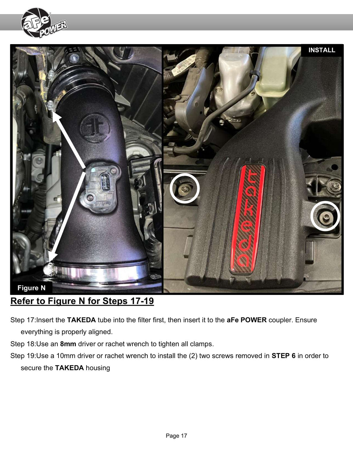 aFe Takeda Sealed Intake w/ Pro 5R Filter | Mazda CX-90 24-25 L6-3.3L (56-70070R)