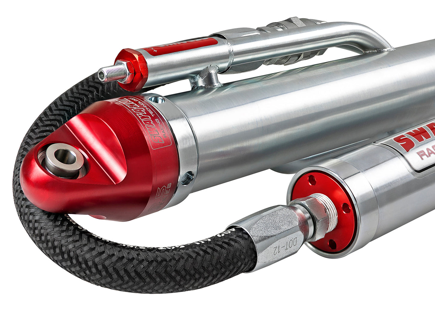 aFe Power Sway-A-Way 2.5 Bypass Shock 3-Tube w/ Remote Reservoir Right Side 16in Stroke (56000-0216-3R)