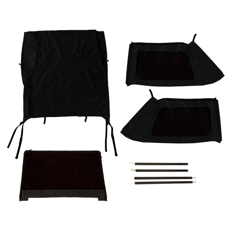 Rugged Ridge 13790.39 Montana Bowless Soft Top for 2007-18 Jeep Wrangler JK