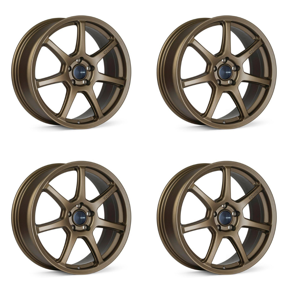 (set of 4) Enkei Imola2 Matte Bronze | 18x8" +45mm | 5x112mm Wheel