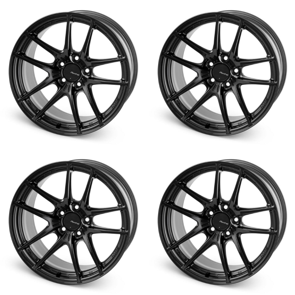 (set of 4) Enkei NVR5 Gunmetal | 18x9.5" +15mm | 5x114.3mm Wheel