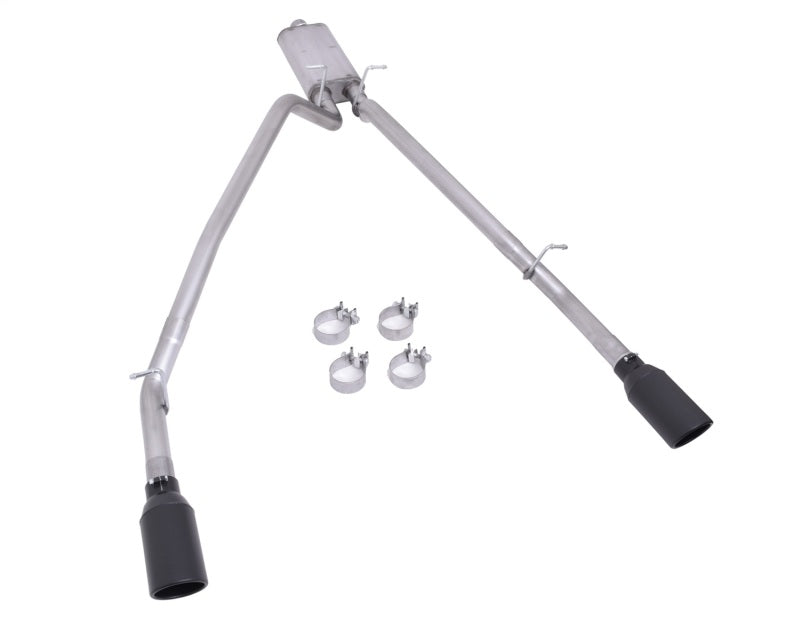 Gibson 2.5in Dual Split Cat-Back Exhaust | Ram 1500 3.0L I6 DOHC (66573B)