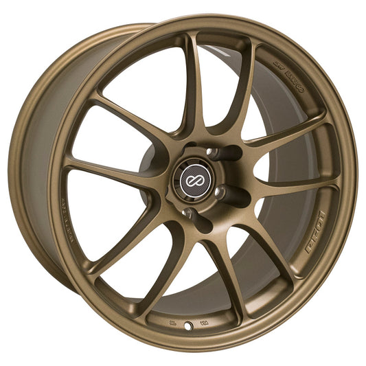 Enkei PF01 Titanium Gold | 18x9.5" +15mm | 5x114.3mm Wheel