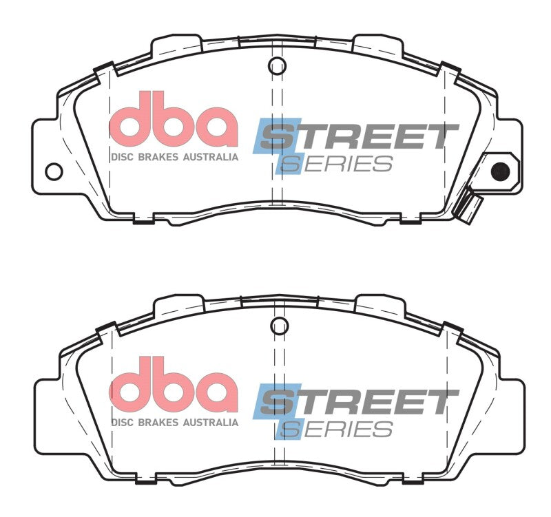 DBA Street Series Front Brake Pads | Acura Integra Type R (97-01) (DB1206SS)