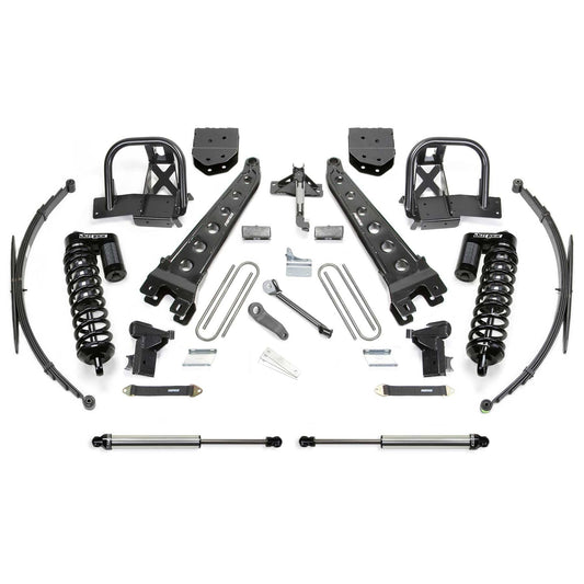 Fabtech 10" Radius Arm System w/ DLSS 4.0 Coilover & Rear DLSS | Ford F250 4WD (08-10) (K2047DL)