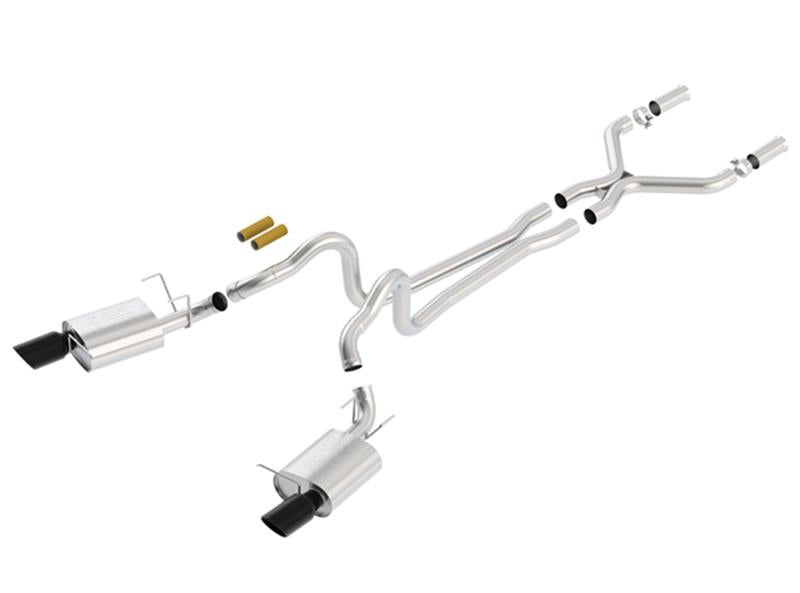 Borla Cat-Back Exhaust System - ATAK | 2011-2012 Ford Mustang 5.0L (140372)