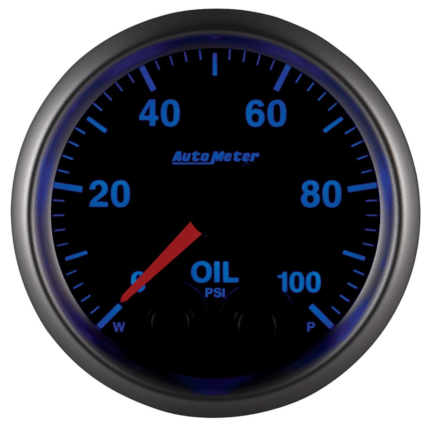 AutoMeter Elite 52mm Oil Pressure Peak and Warn Gauge w/ Electonic Control (5652)