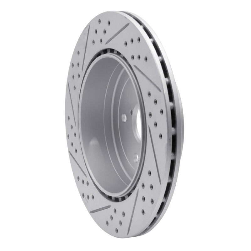 DFC D&S Rear Right Drilled & Slotted Rotor | Subaru Impreza/WRX (830-13022R)