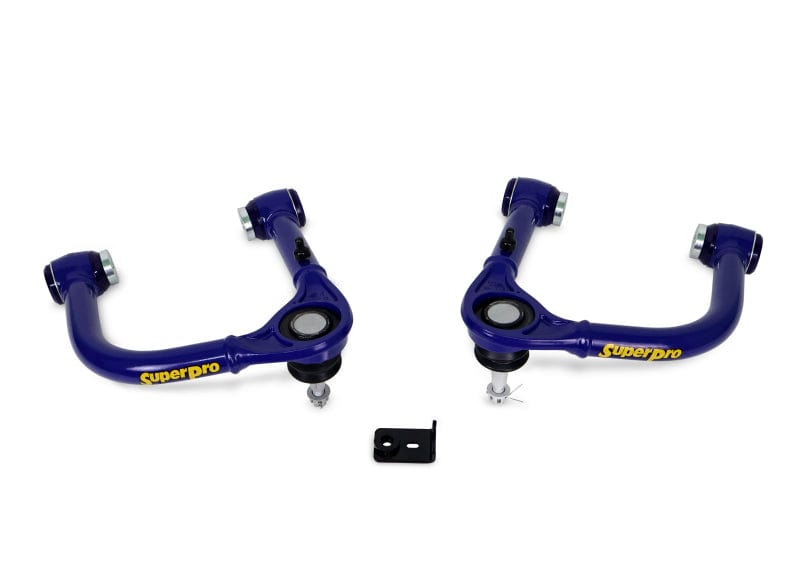 SuperPro 2024+ Ford Ranger Fixed Offset Front Upper Control Arm Set