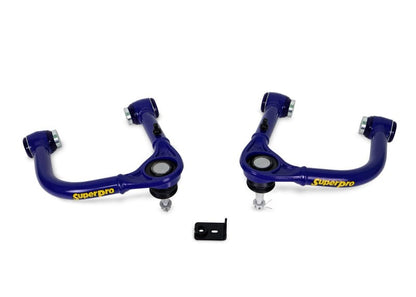 SuperPro 2024+ Ford Ranger Fixed Offset Front Upper Control Arm Set