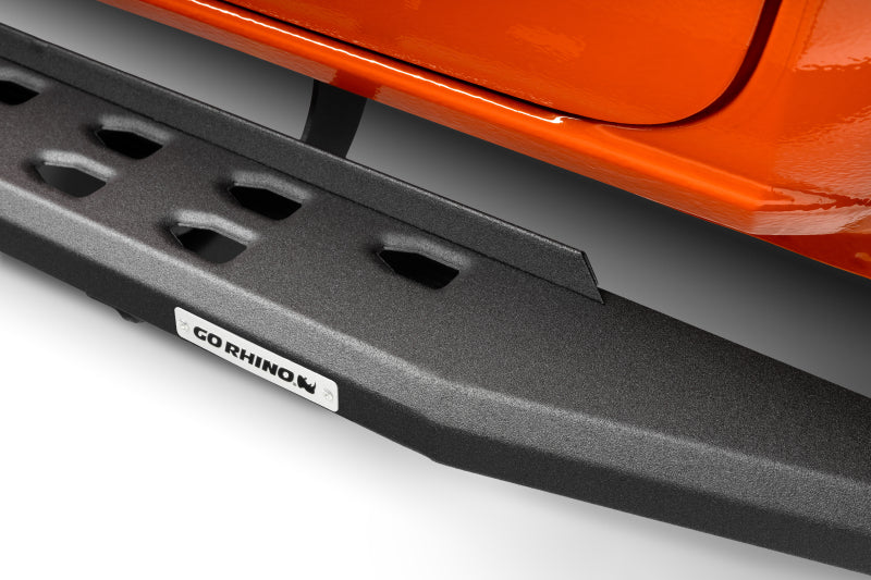 Go Rhino Slim Running Boards | Universal 68in. Tex. Blk (69400068SPC)