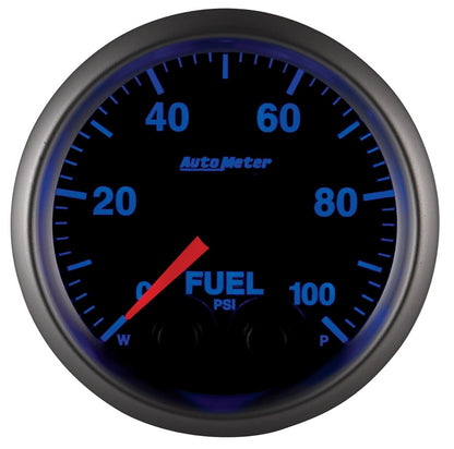 AutoMeter Elite 52mm 0-100 PSI Fuel Pressure Peak and Warn w/ Electronic Control Gauge (5671)