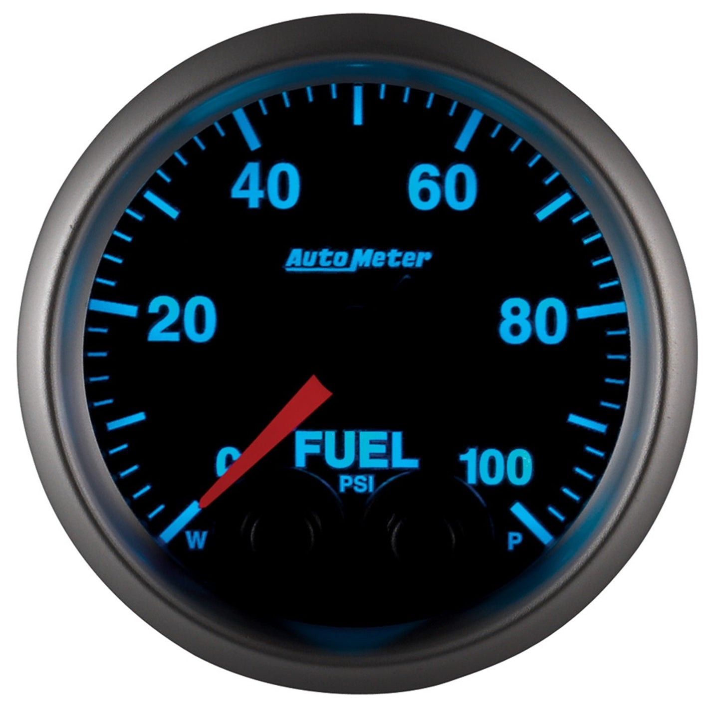 AutoMeter Elite 52mm 0-100 PSI Fuel Pressure Peak and Warn w/ Electronic Control Gauge (5671)