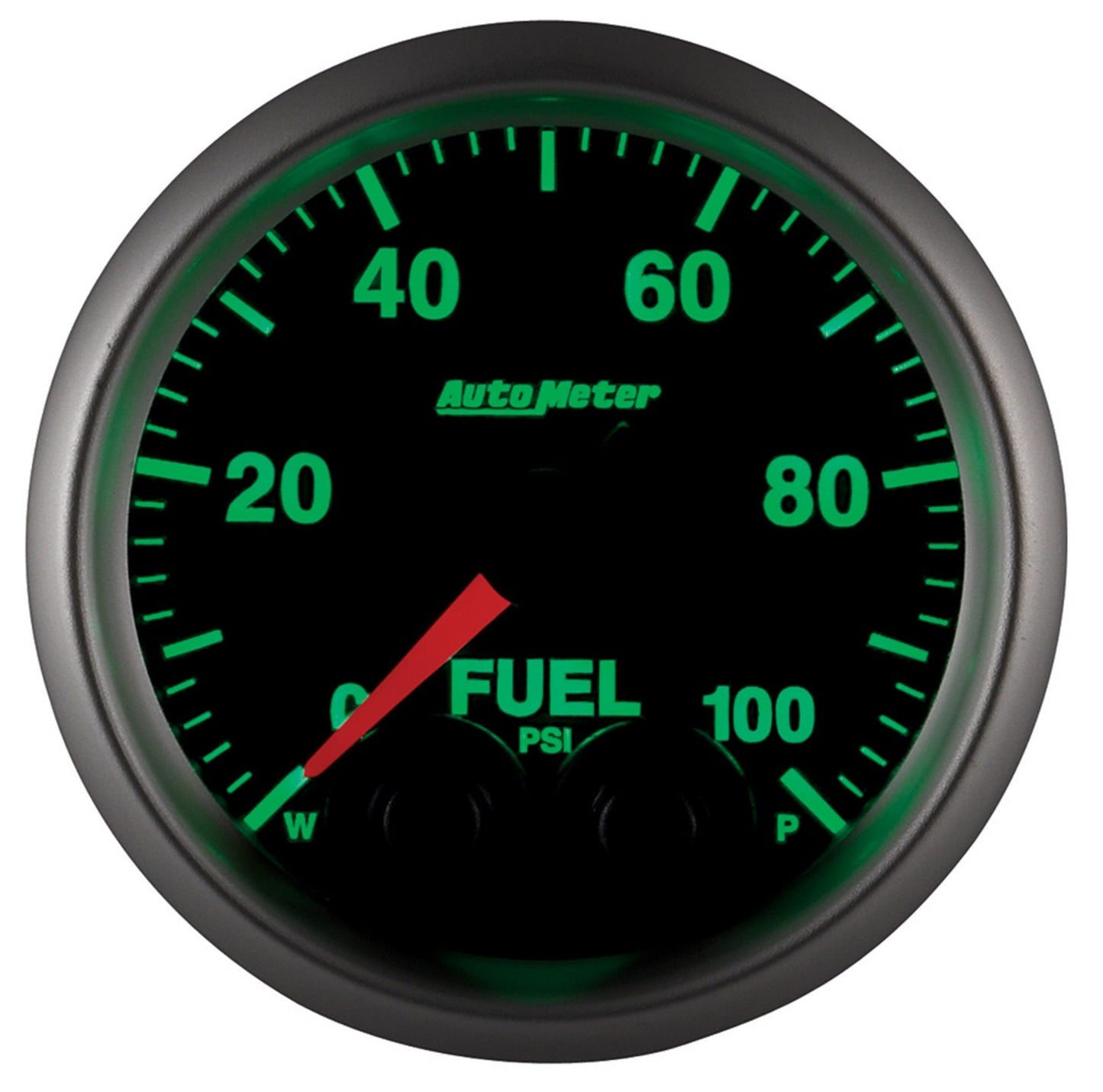 AutoMeter Elite 52mm 0-100 PSI Fuel Pressure Peak and Warn w/ Electronic Control Gauge (5671)
