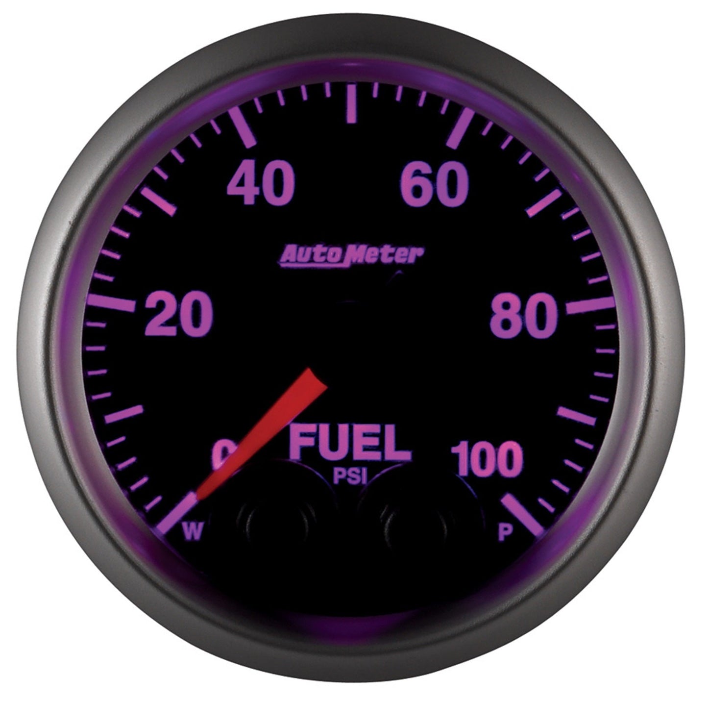 AutoMeter Elite 52mm 0-100 PSI Fuel Pressure Peak and Warn w/ Electronic Control Gauge (5671)