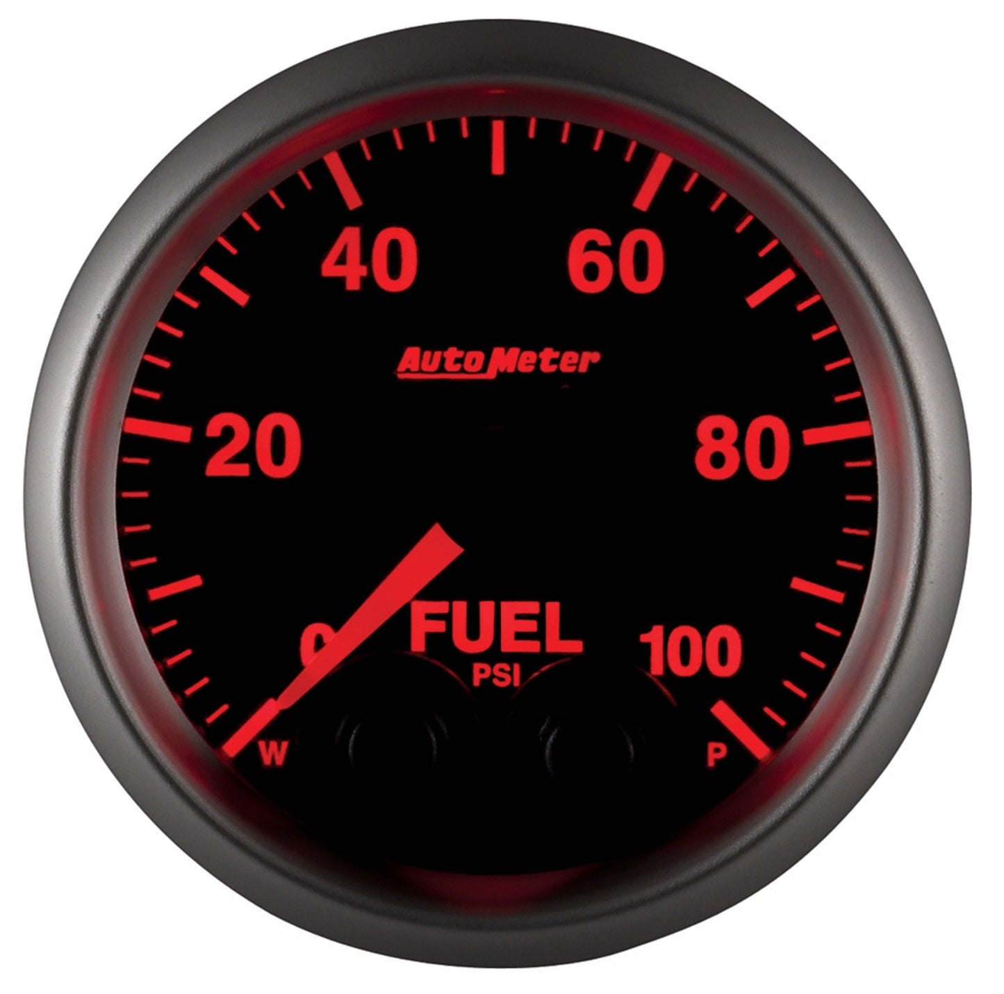 AutoMeter Elite 52mm 0-100 PSI Fuel Pressure Peak and Warn w/ Electronic Control Gauge (5671)