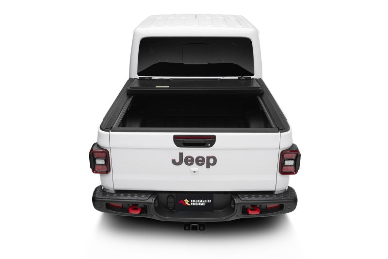 Rugged Ridge 13550.24 Armis Hard Folding Bed Cover for 2020-2024 Jeep Gladiator