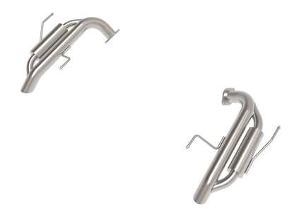 aFe Takeda 2-1/2in 304 Stainless Steel Axle-Back Hi-Tuck Exhaust System Subaru Outback 20-26 H4-2.4L