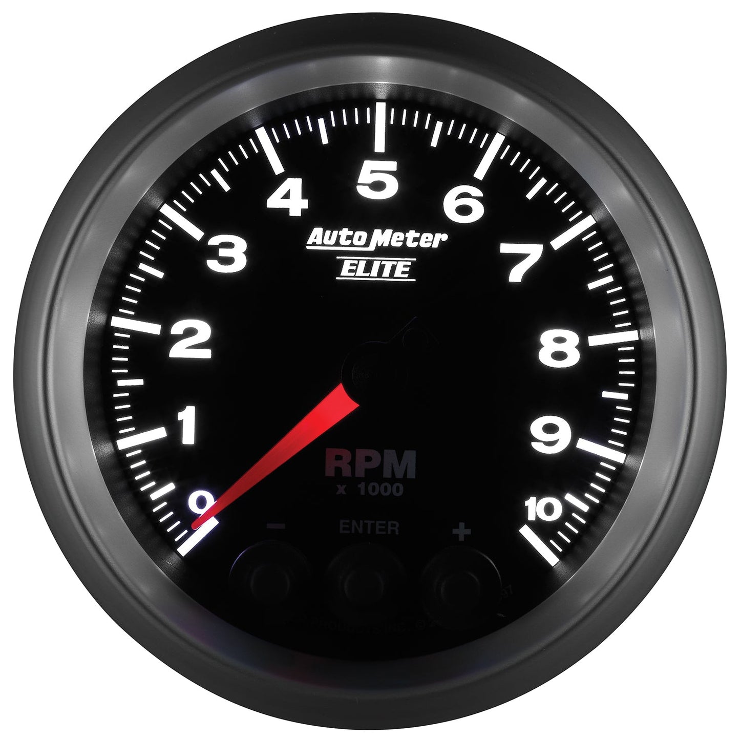 AutoMeter Street Progressive Shift Light 85.7mm Tachometer 0-10,000 RPM (5697)