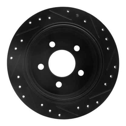DFC D&S Black Brake Rotor (REAR LEFT): Jeep Grand Cherokee (93-98)