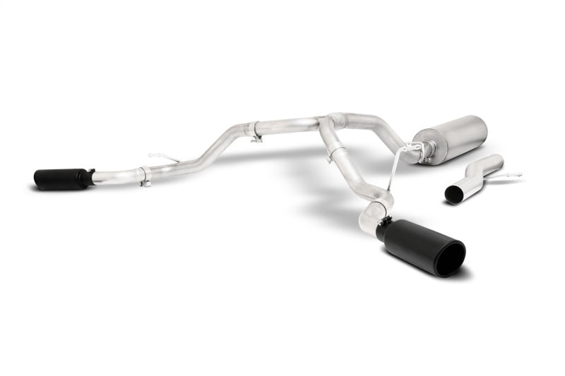 Gibson Black Elite Dual Extreme Exhaust System | GMC Yukon/Chevy Tahoe (21-22) 5.3L 2/4WD (65683B)