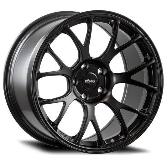 Konig F1M Satin Black | 18x9.5" +35mm | 5x114.3mm Wheel