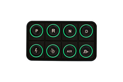AEM EV EV programmable button pad for use with VCU200 or VCU300 - 30-8400