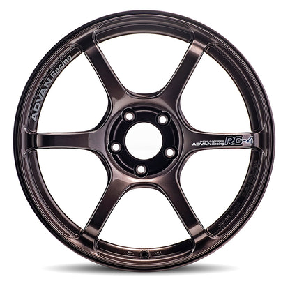 Advan RG-4 Racing Copper Bronze | 18x8.5" +37mm | 5x114.3mm Wheels
