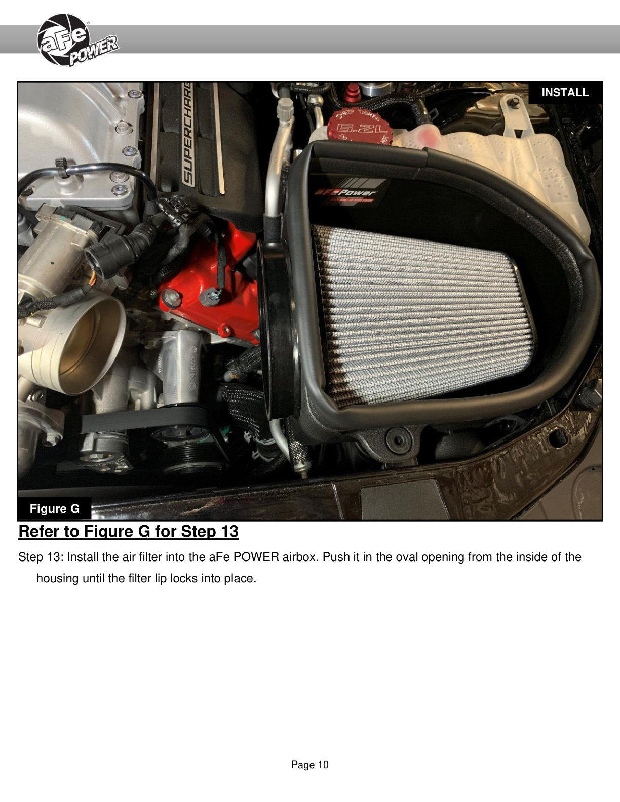 aFe Track Series Stage-2 Carbon Intake | Dodge Challenger 18-23 (57-10001D)