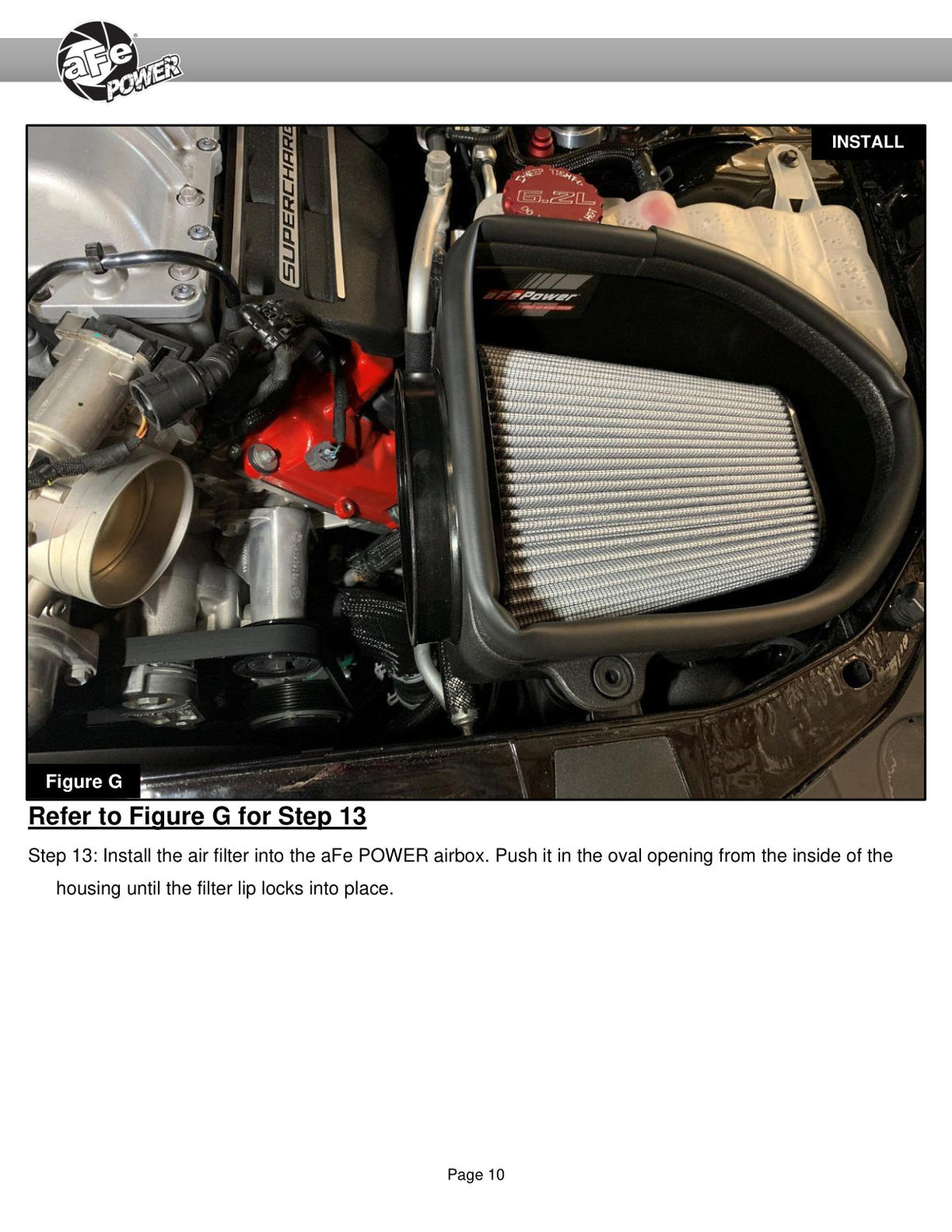 aFe Track Series Stage-2 Carbon Intake | Dodge Challenger 18-23 (57-10001D)