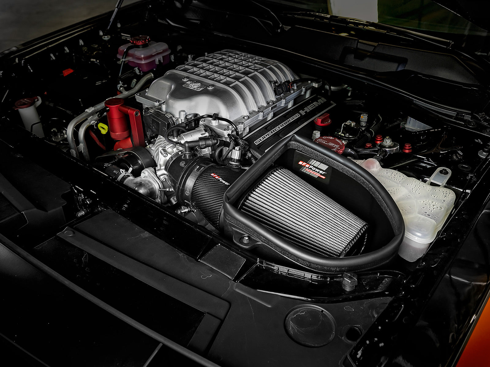 aFe Track Series Stage-2 Carbon Intake | Dodge Challenger 18-23 (57-10001D)