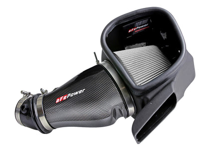 aFe 7" Carbon Fiber Pro Dry S AIS Intake | Jeep Grand Cherokee Trackhawk 2018 (57-10002D)