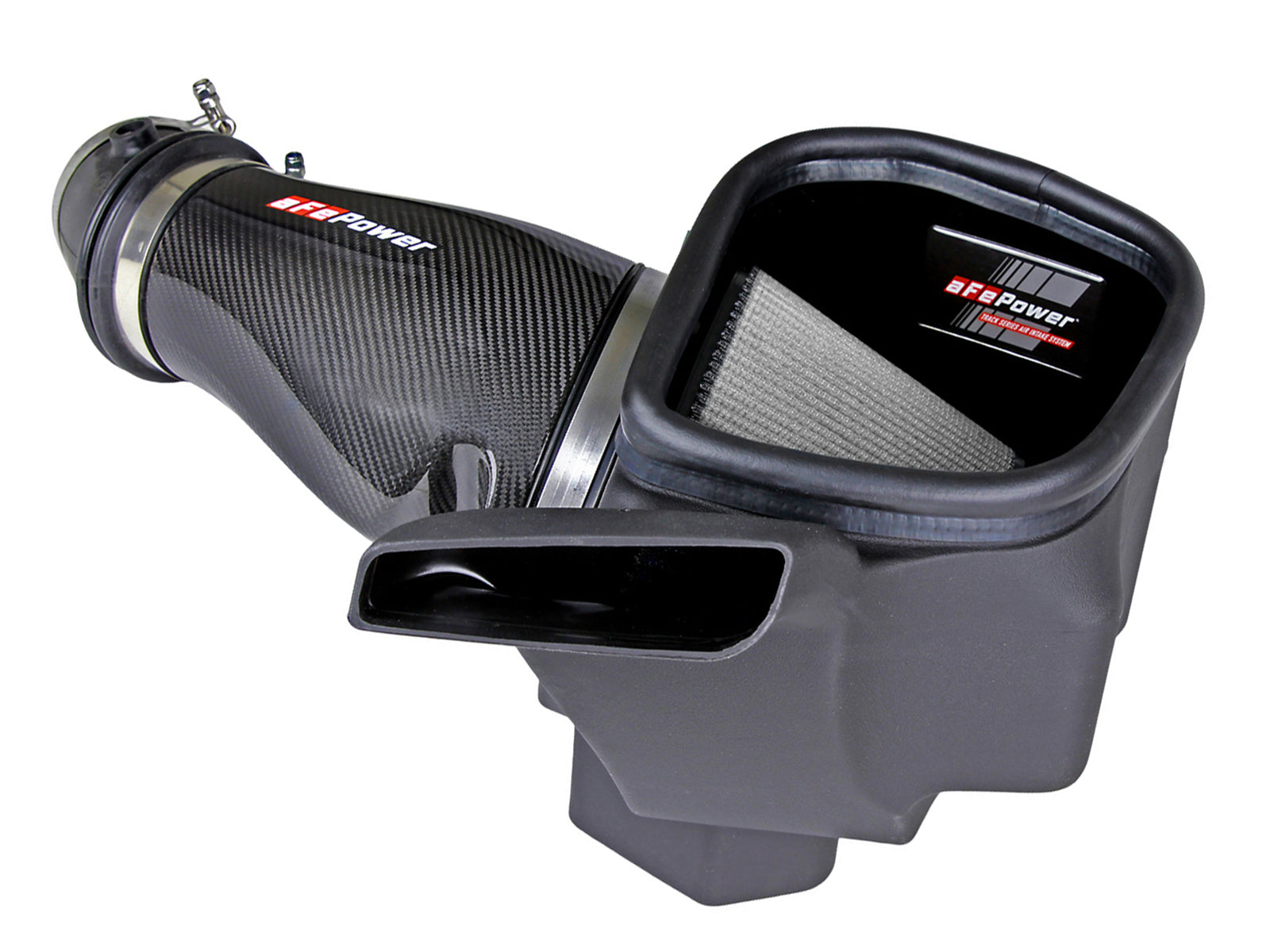 aFe 7" Carbon Fiber Pro Dry S AIS Intake | Jeep Grand Cherokee Trackhawk 2018 (57-10002D)