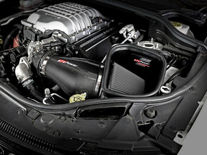 aFe 7" Carbon Fiber Pro Dry S AIS Intake | Jeep Grand Cherokee Trackhawk 2018 (57-10002D)