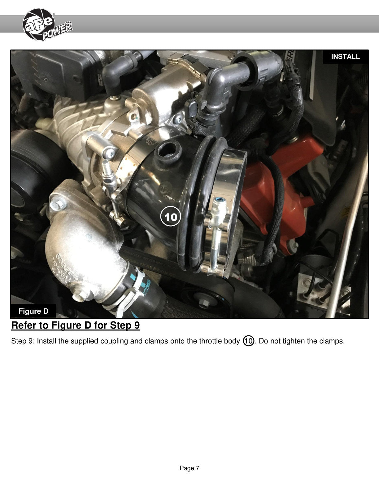 aFe 7" Carbon Fiber Pro 5R AIS Intake | Jeep Grand Cherokee Trackhawk 2018 (57-10002R)