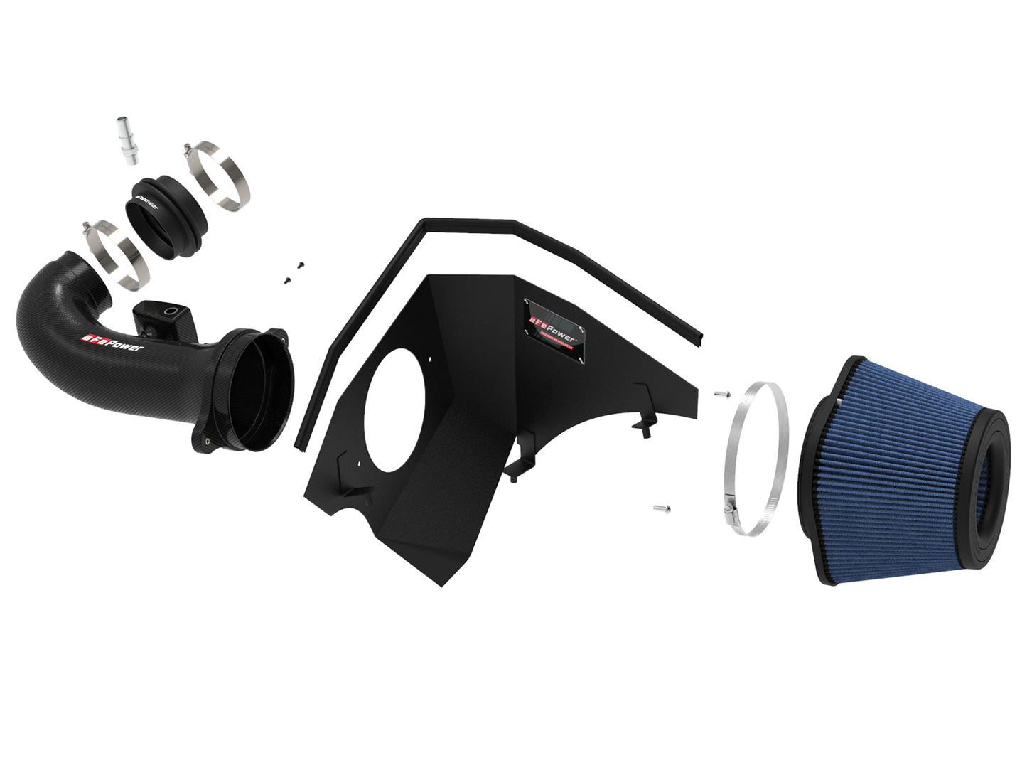 aFe Track Series Carbon Fiber Pro 5R AIS Intake | Chevrolet Camaro SS 2016-2019 (57-10005R)