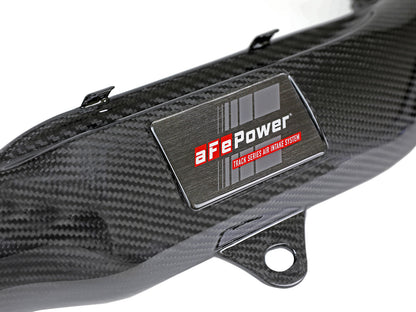 aFe Track Series Stg 2 Carbon Fiber Intake w/ Pro 5R Media | BMW M3/M4 (15-20) (57-10006R)