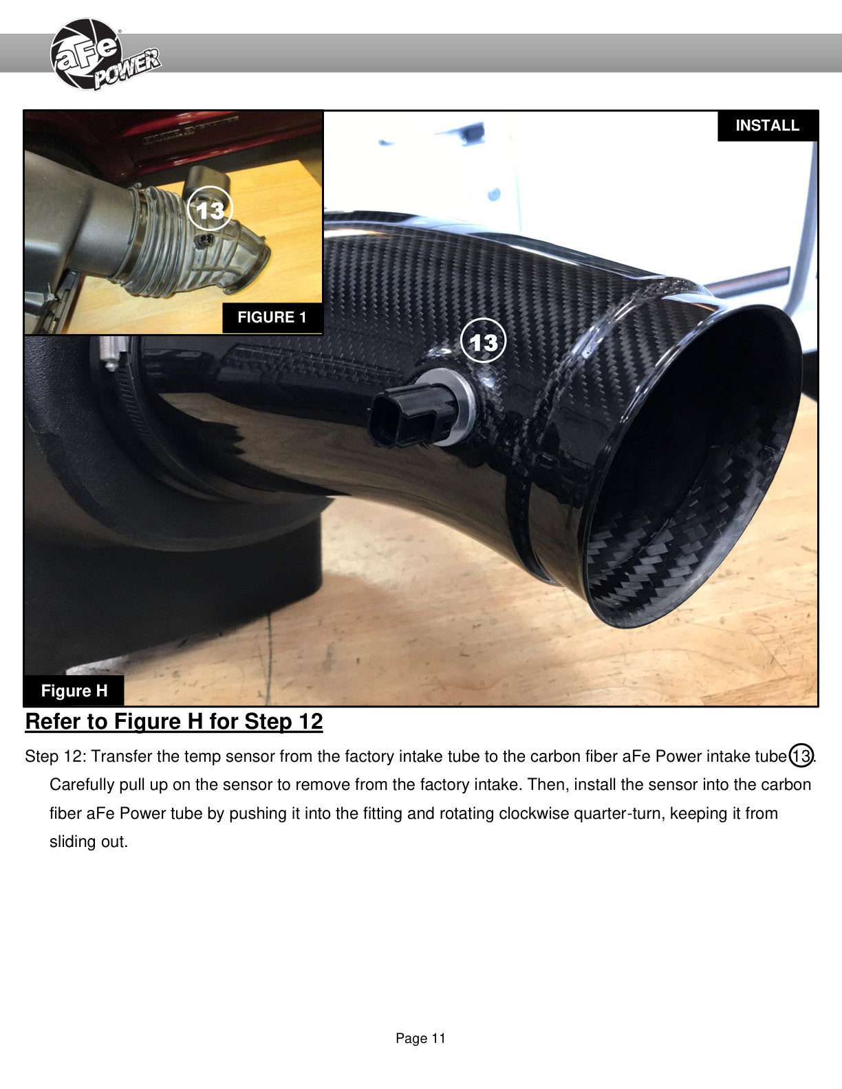 aFe Carbon Fiber Pro Dry S Air Intake | Jeep GC Trackhawk (19-20) (57-10009D)