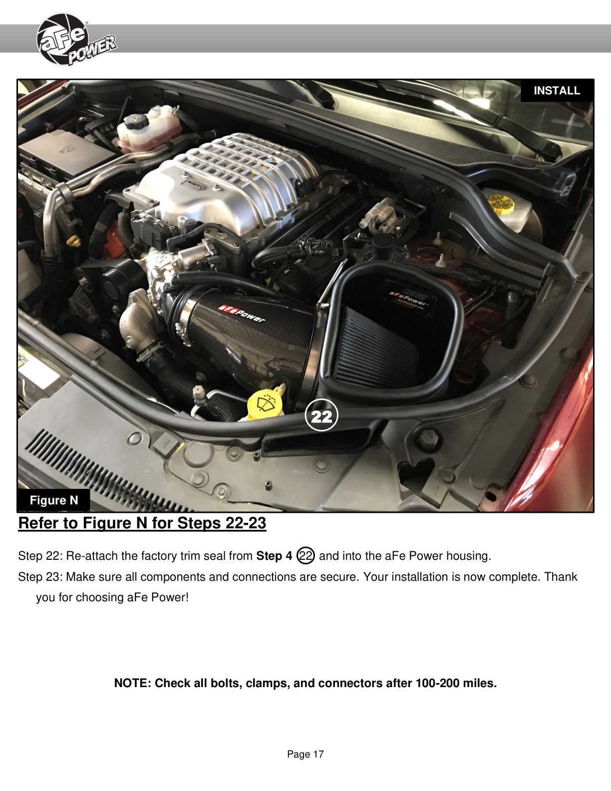 aFe Carbon Fiber Pro Dry S Air Intake | Jeep GC Trackhawk (19-20) (57-10009D)