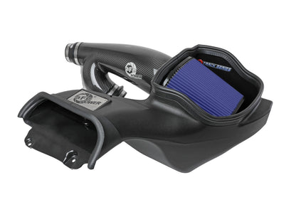 aFe Track Series Carbon Fiber Cold Air Intake w/ Pro 5R Filter | Ford F-150/Raptor (57-10010R)